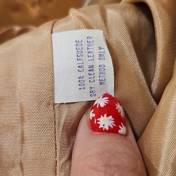 Double D Ranchwear 100% Calf Suede Western Jacket Studded XS - Picture 9 of 9